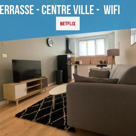 Centre Ville Superbe T2 Neuf Wifi Terrasse Netflix Périgueux Exteriér fotografie